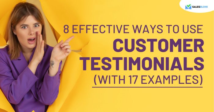 Using Testimonials in Marketing